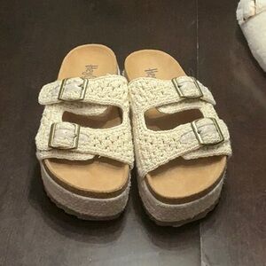 Women’s Sunlit Stroll Wedge Sandals in Natural
